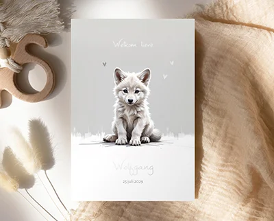 Stoere geboortekaartjes jongen