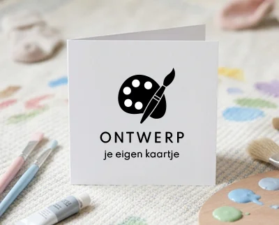 zelf een uniek geboortekaartje ontwerpen